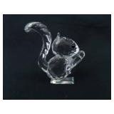 Swarovski Seal, Bunny, and Squirrel Figurines