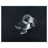 Swarovski Seal, Bunny, and Squirrel Figurines
