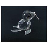 Swarovski Seal, Bunny, and Squirrel Figurines