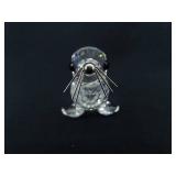 Swarovski Seal, Bunny, and Squirrel Figurines
