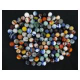 Lot of Vintage and Antique Marbles