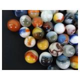 Lot of Vintage and Antique Marbles