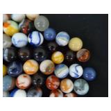 Lot of Vintage and Antique Marbles