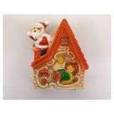 Lot of Vintage Blow Mold, etc. Christmas Ornaments