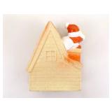 Lot of Vintage Blow Mold, etc. Christmas Ornaments