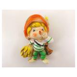 Lot of Vintage Blow Mold, etc. Christmas Ornaments