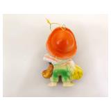 Lot of Vintage Blow Mold, etc. Christmas Ornaments