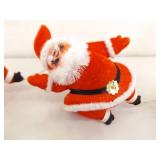 Lot of Vintage Blow Mold, etc. Christmas Ornaments