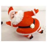 Lot of Vintage Blow Mold, etc. Christmas Ornaments