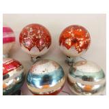 Lot of Vintage Blow Mold, etc. Christmas Ornaments