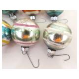 Lot of Vintage Blow Mold, etc. Christmas Ornaments