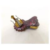 Lot of Vintage Blow Mold, etc. Christmas Ornaments