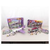 2 Sets of Lego Friends #41109 and #41106 with Mini Figures and Original Boxes