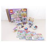 2 Sets of Lego Friends #41058 and #41038 with Mini Figures and Original Boxes