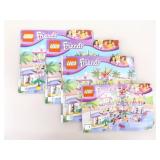 2 Sets of Lego Friends #41058 and #41038 with Mini Figures and Original Boxes