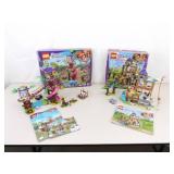 2 Sets of Lego Friends #41424 and #41340 with Mini Figures and Original Boxes