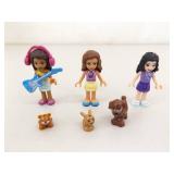2 Sets of Lego Friends #41424 and #41340 with Mini Figures and Original Boxes