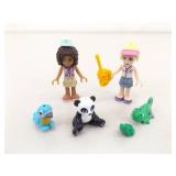 2 Sets of Lego Friends #41058 and #41038 with Mini Figures and Original Boxes