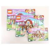 2 Sets of Lego Friends #41126 and #41318 with Mini Figures and Original Boxes