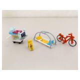 2 Sets of Lego Friends #41126 and #41318 with Mini Figures and Original Boxes