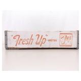 Vintage Wood 7UP Crate and Vintage Mini Pop Bottles