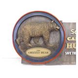 Dos Equis Metal Alcohol Advertising Sign and Seagrams Alcohol Advertising Sign