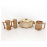 Lot of MINT Condition Frankoma Pottery Services