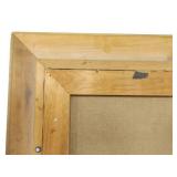 LARGE 49" 1932 Oil on Canvas of Monsignor J.C Byrne by Listed Artist Henry Carling