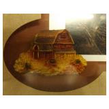 Terry Redlin "Harvest Moon Ball" Art Framed Print