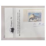 Pencil Signed and Numbered #1649/#4385 Terry Redlin 1985 Minnesota Duck Stamp Print w/Stamp