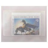 Pencil Signed and Numbered #1649/#4385 Terry Redlin 1985 Minnesota Duck Stamp Print w/Stamp