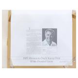 Pencil Signed and Numbered #1649/#4385 Terry Redlin 1985 Minnesota Duck Stamp Print w/Stamp