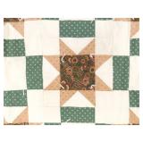 3 Hand Stitched Patchwork Lap etc. Quilts