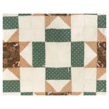 3 Hand Stitched Patchwork Lap etc. Quilts