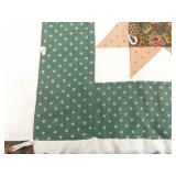 3 Hand Stitched Patchwork Lap etc. Quilts