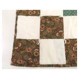 3 Hand Stitched Patchwork Lap etc. Quilts