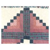 3 Hand Stitched Patchwork Lap etc. Quilts