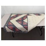 3 Hand Stitched Patchwork Lap etc. Quilts
