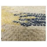 LARGE THICK Hand Woven Wool Rug/Blanket