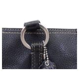 Authentic Chelsea Black Pebbled Leather COACH Shoulder Bag