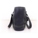 Authentic Chelsea Black Pebbled Leather COACH Shoulder Bag
