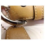 Authentic Soho Hobo Half Moon Tan Leather COACH Hand Bag