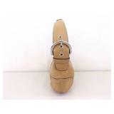 Authentic Soho Hobo Half Moon Tan Leather COACH Hand Bag