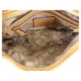 Authentic Soho Hobo Half Moon Tan Leather COACH Hand Bag