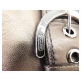 Authentic Soho East West Gold Leather Vintage COACH Shoulder Bag