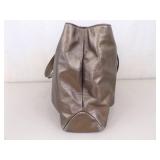 Authentic Soho East West Gold Leather Vintage COACH Shoulder Bag