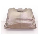 Authentic Soho East West Gold Leather Vintage COACH Shoulder Bag