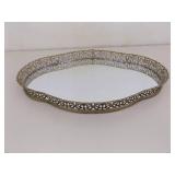 Lot of Egyptian Perfume Bottles on Dresser Mirror