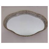 Lot of Egyptian Perfume Bottles on Dresser Mirror