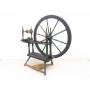 Antique Wood Spinning Wheel